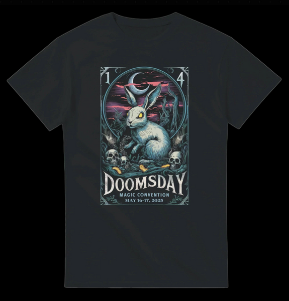 L BABYL Tシャツ 2014 DOOMSDAY Doomsday 14 T-shirt (mens) – Lebanon Circle Prop & Illusion Design